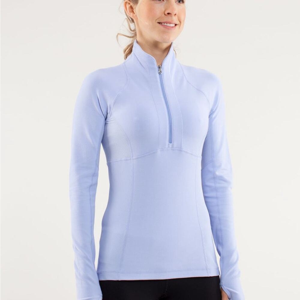 Lululemon Run: Switch Back 1/2 Zip
Lavender Dusk / Heathered Lavender Dusk size6
